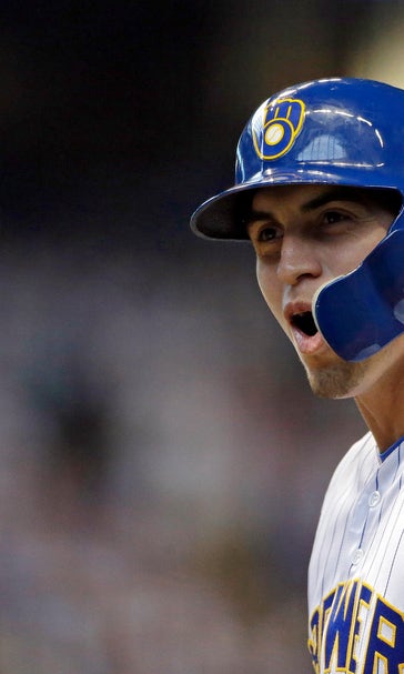Brewers beat up Lester, top Cubs 8-5 to narrow WC lead